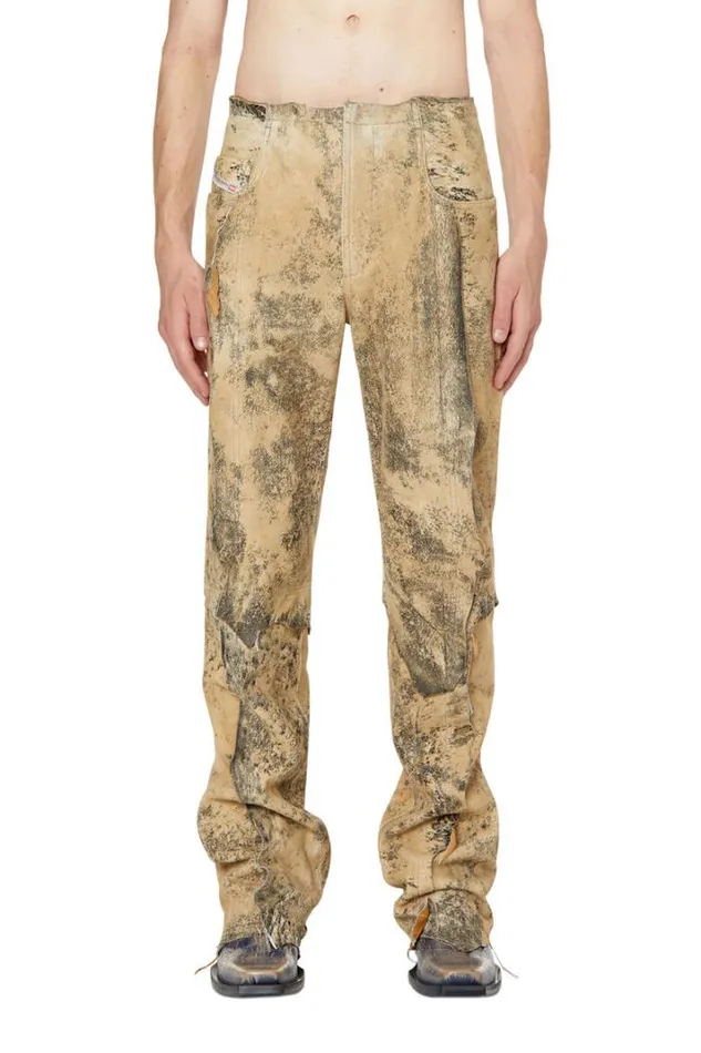 Men PSavage Beigeblack Diesel Trousers And Shorts Men PSavage Beigeblack Diesel Trousers And Shorts