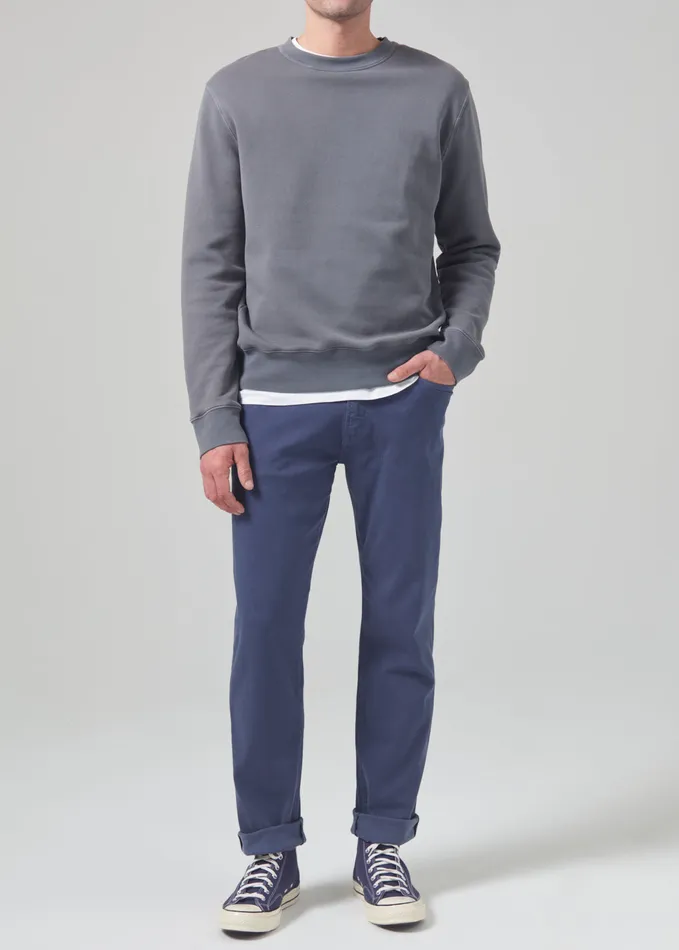 Men Pants Citizens Of Humanity Adler Slim Soft Weft In Ocean