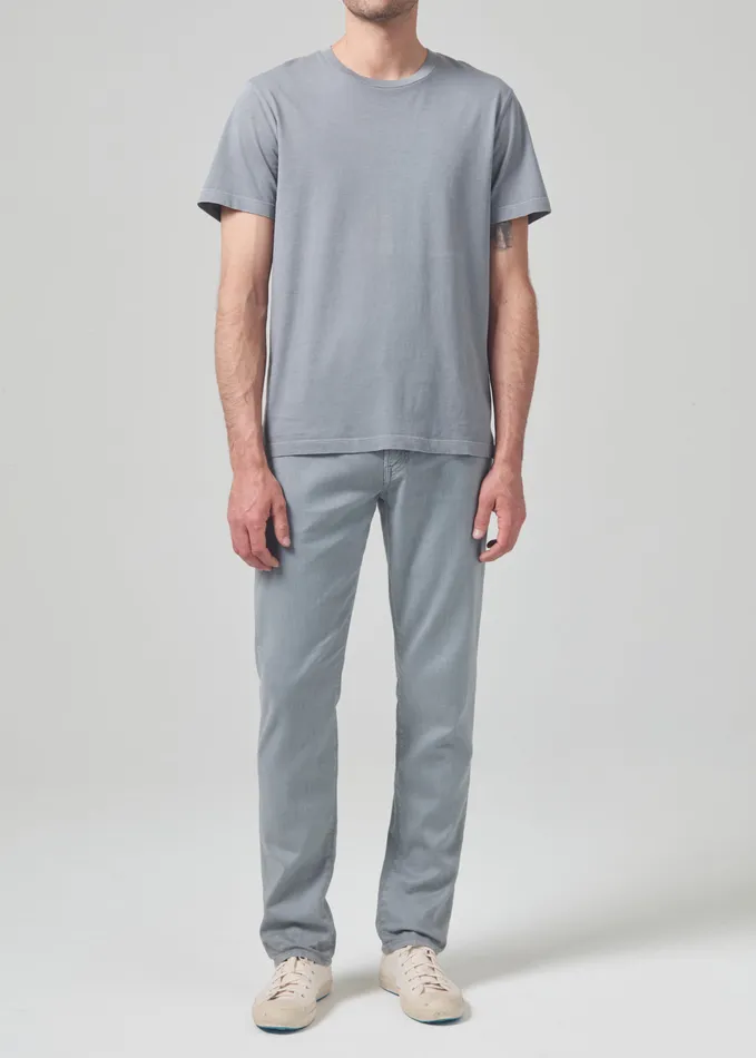Men Pants Citizens Of Humanity Gage Slim Straight Stretch Linen In Stone Age