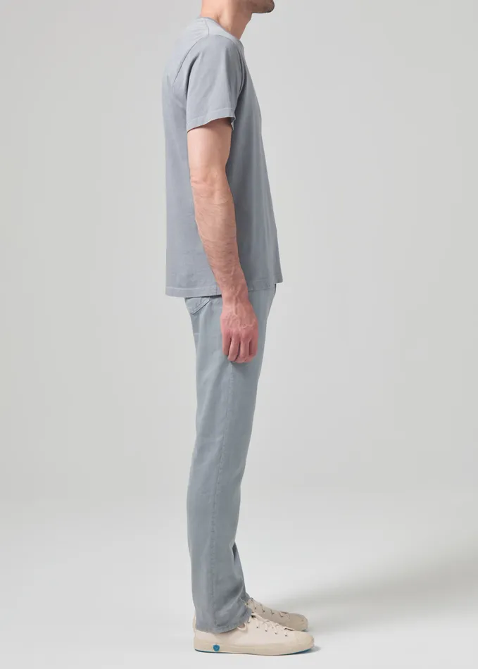 Men Pants Citizens Of Humanity Gage Slim Straight Stretch Linen In Stone Age