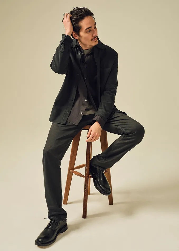 Men Pants Citizens Of Humanity Gage Slim Straight Stretch Linen In Washed Black Men Pants Citizens Of Humanity Gage Slim Straight Stretch Linen In Washed Black