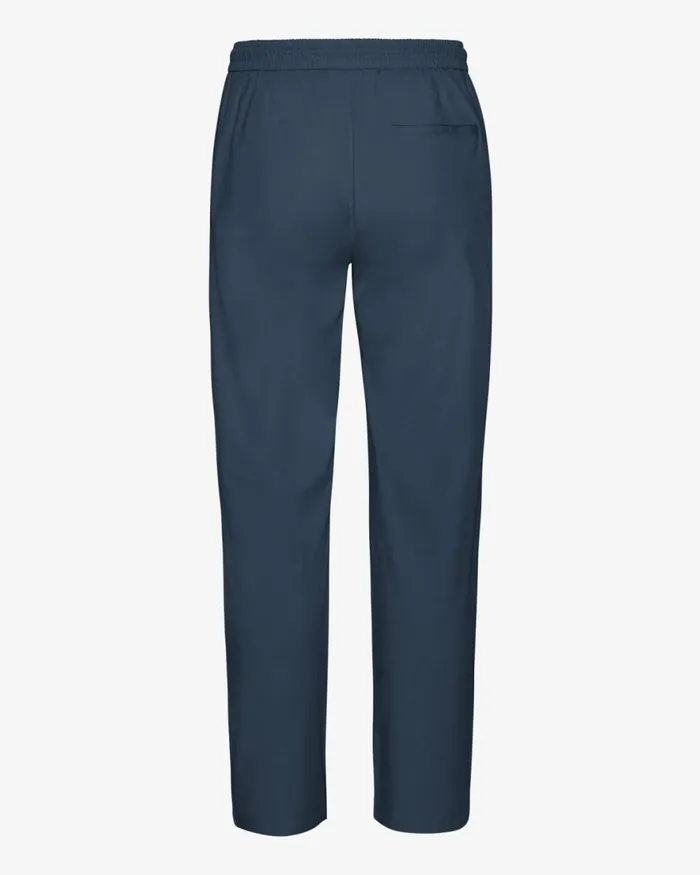 Men Pants Colorful Standard Organic Twill Pants Petrol Blue