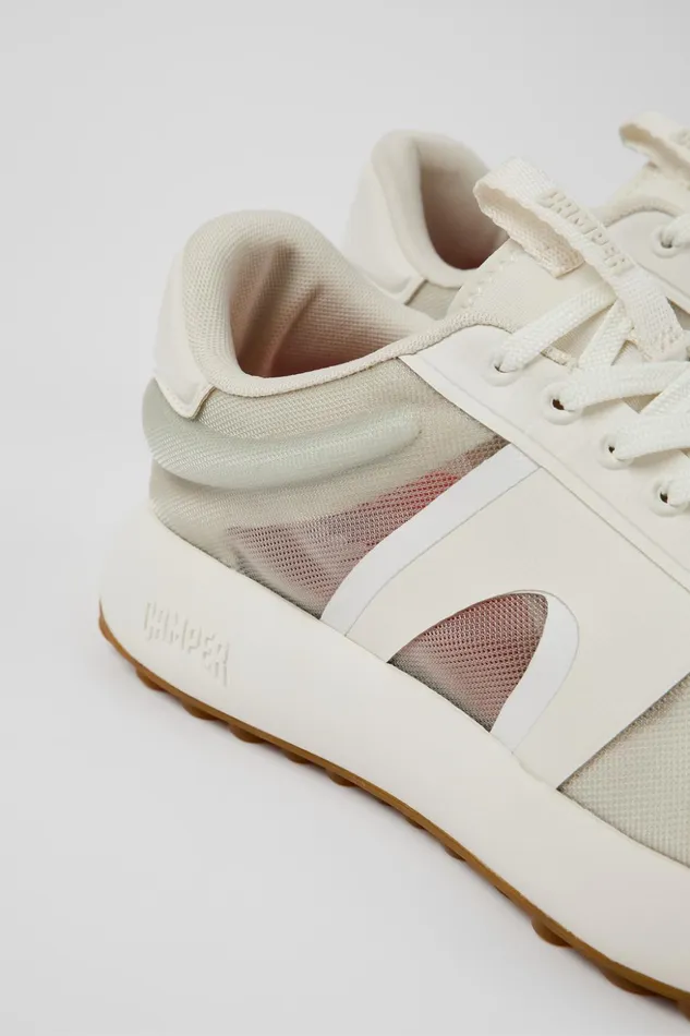 Men Pelotas Athens White Textile Sneaker Camper Sneakers