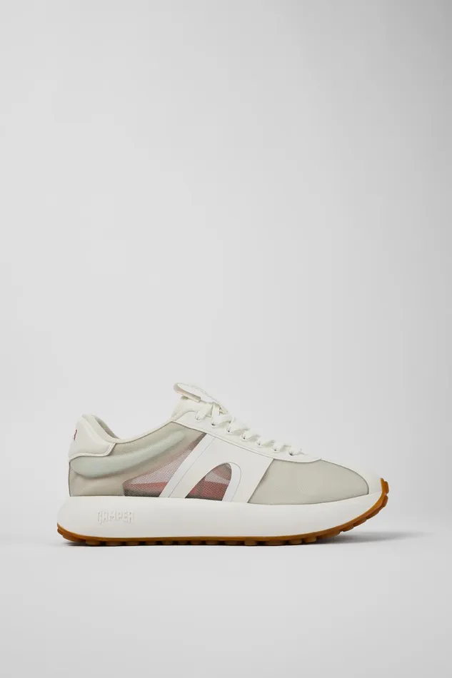 Men Pelotas Athens White Textile Sneaker Camper Sneakers Men Pelotas Athens White Textile Sneaker Camper Sneakers