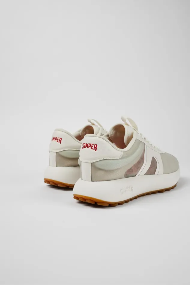 Men Pelotas Athens White Textile Sneaker Camper Sneakers Men Pelotas Athens White Textile Sneaker Camper Sneakers