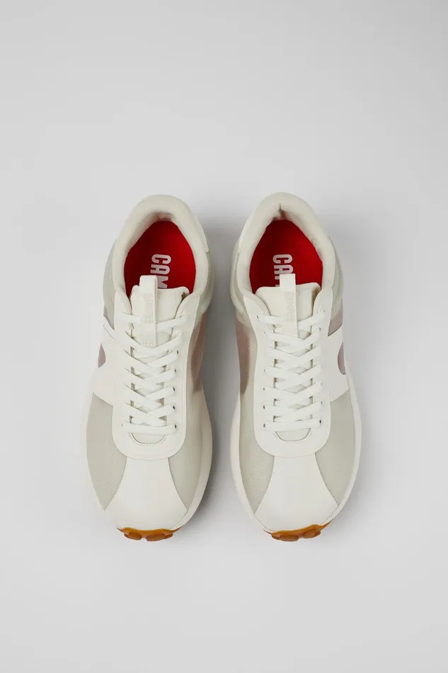 Men Pelotas Athens White Textile Sneaker Camper Sneakers Men Pelotas Athens White Textile Sneaker Camper Sneakers