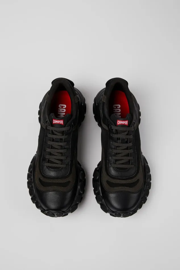 Men Pelotas Mars Black TextileLeather Sneaker Camper Sneakers Men Pelotas Mars Black TextileLeather Sneaker Camper Sneakers