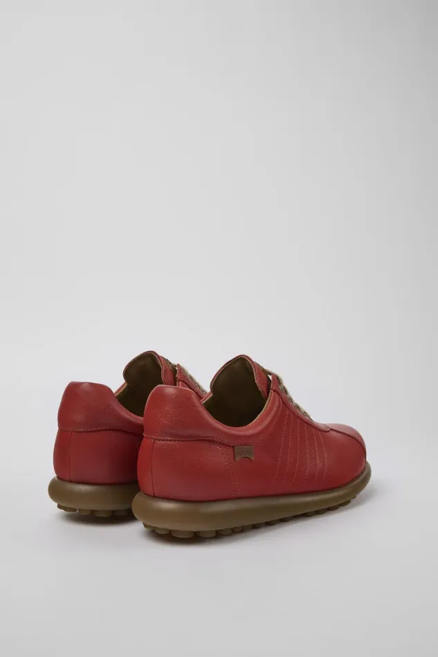 Men Pelotas Red Leather Oxford Sneaker Camper Casual Shoes
