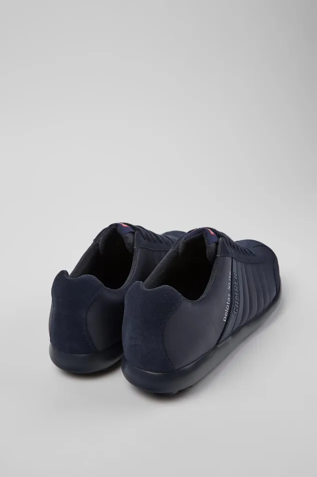 Men Pelotas XLite Blue Textile And Nubuck Shoes Camper Casual Shoes Men Pelotas XLite Blue Textile And Nubuck Shoes Camper Casual Shoes