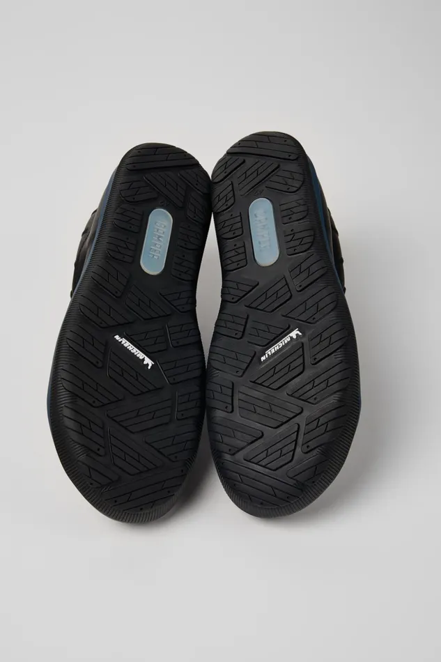 Men Peu Pista GORETEX Black Leather Shoes Camper Ankle Boots Men Peu Pista GORETEX Black Leather Shoes Camper Ankle Boots