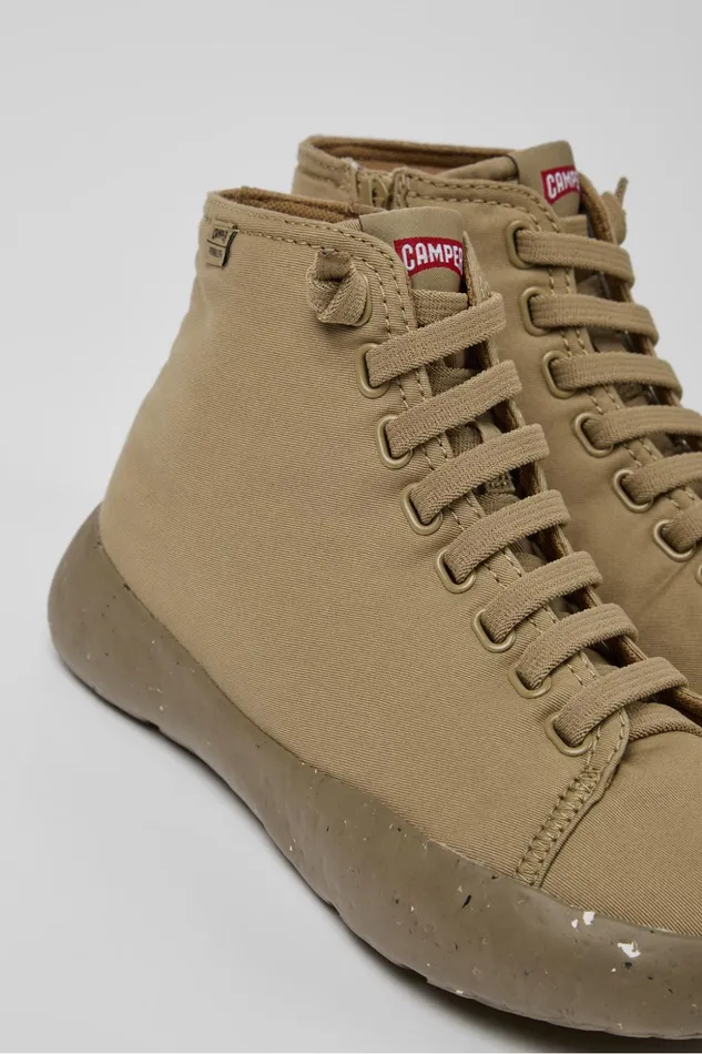 Men Peu Stadium Beige Ankle Boots Camper Ankle Boots