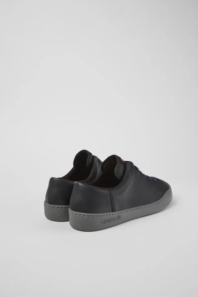 Men Peu Touring Black Leather Sneakers Camper Sneakers Men Peu Touring Black Leather Sneakers Camper Sneakers
