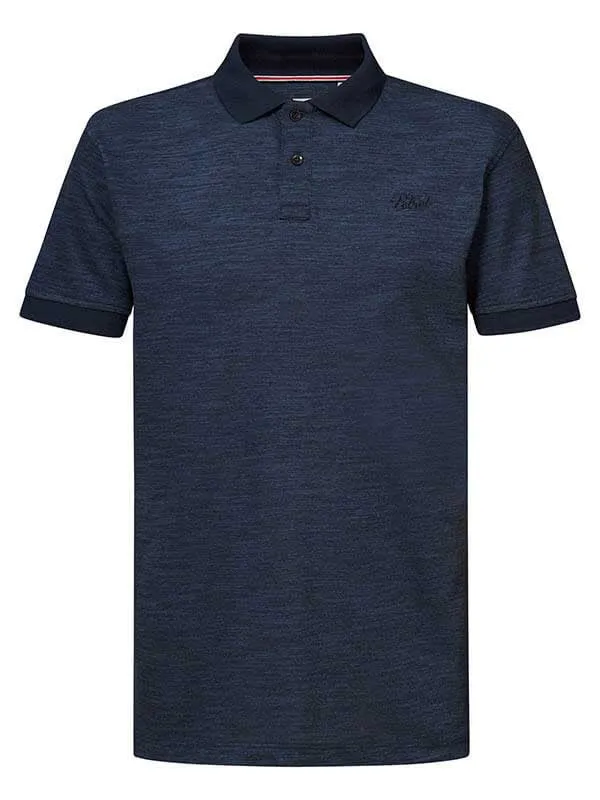 Men Polo Shirts Petrol Industries Classic Polo Shirt Petrol Blue