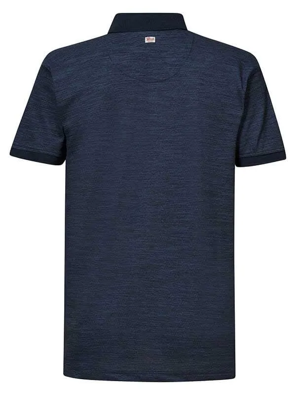 Men Polo Shirts Petrol Industries Classic Polo Shirt Petrol Blue