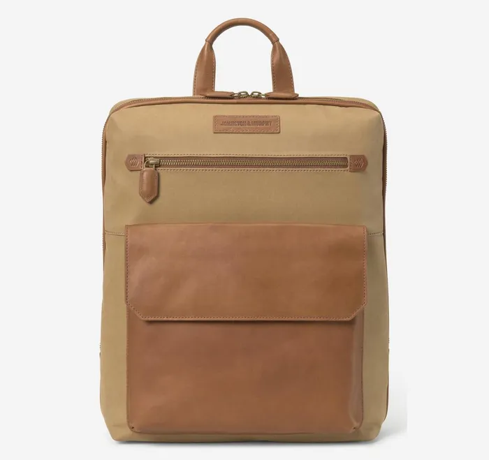 Men Rhodes Commuter Backpack Camel Antique Cottontan Full Grain JohnstonandMurphy Backpacks and Briefcases Men Rhodes Commuter Backpack Camel Antique Cottontan Full Grain JohnstonandMurphy Backpacks and Briefcases