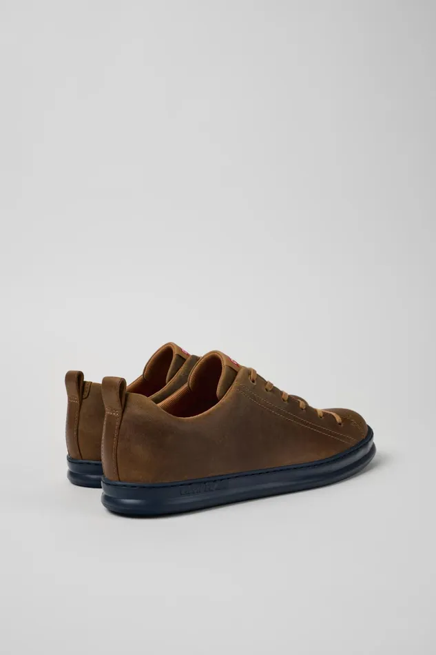 Men Runner Brown Nubuck Sneakers Camper Sneakers Men Runner Brown Nubuck Sneakers Camper Sneakers