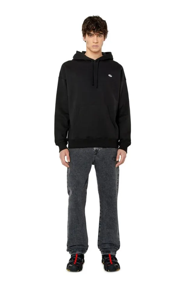 Men SRobHoodDovalPj Black Diesel Sweaters