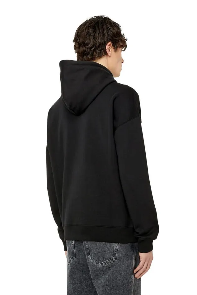 Men SRobHoodDovalPj Black Diesel Sweaters Men SRobHoodDovalPj Black Diesel Sweaters