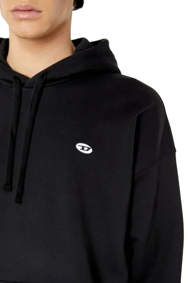 Men SRobHoodDovalPj Black Diesel Sweaters Men SRobHoodDovalPj Black Diesel Sweaters
