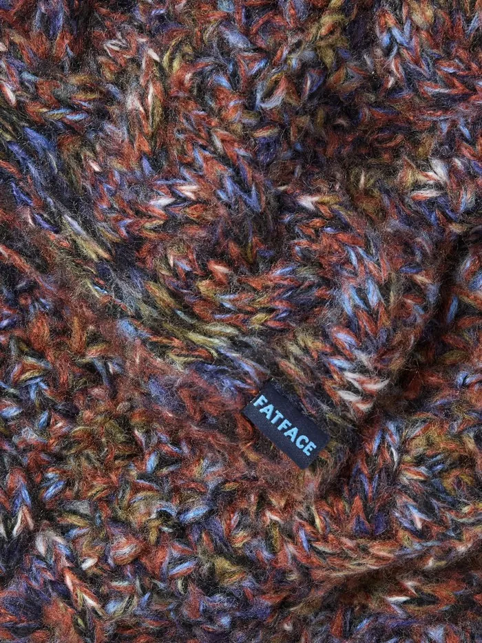 Men Scarves Fat Face Navy Twist Snood