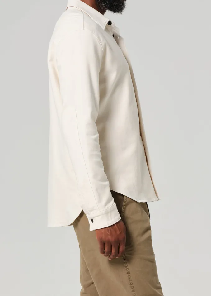 Men Shirts Citizens Of Humanity Luca Bucket Dye Shirt French Terry In Spectral