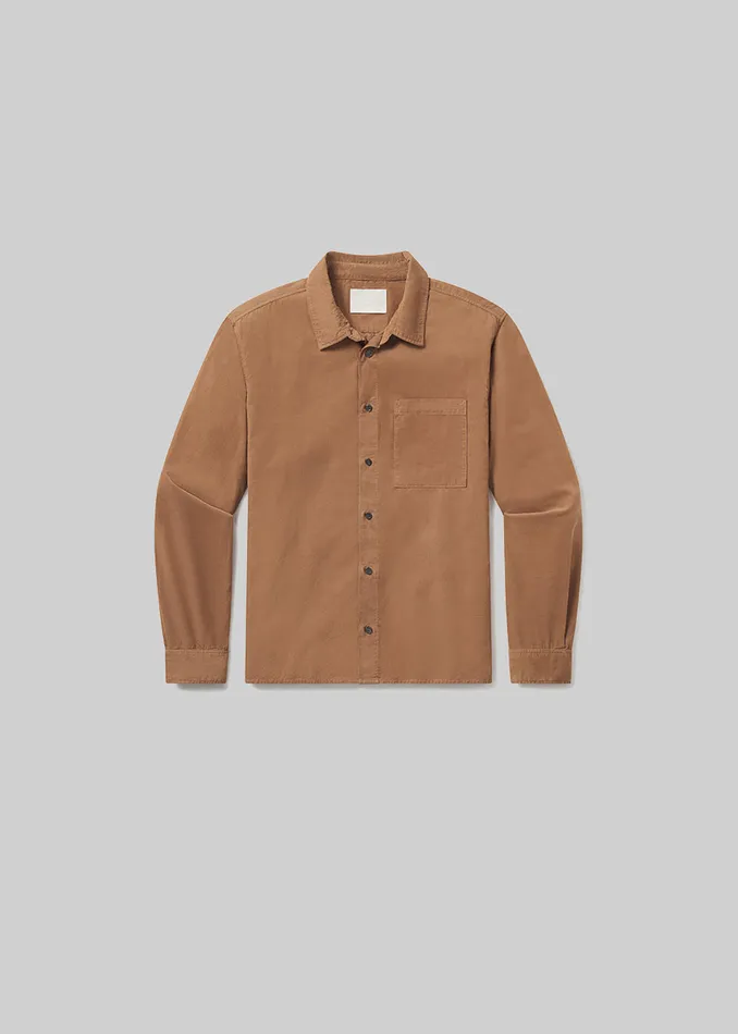 Men Shirts Citizens Of Humanity Rework Shirt Corduroy In Sahara