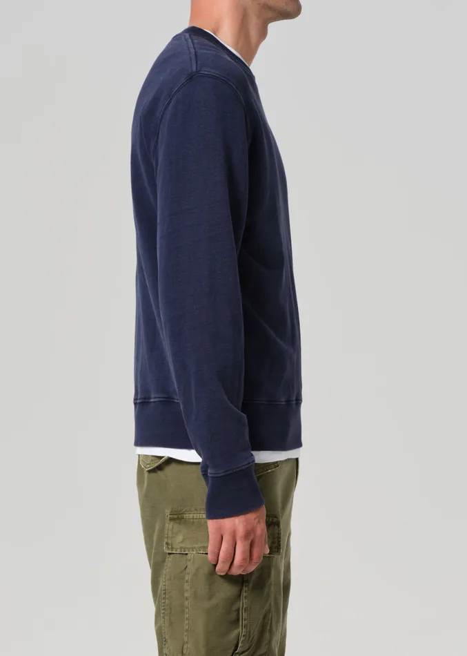 Men Shirts Citizens Of Humanity Vintage Crewneck Sweatshirt In Sodalite