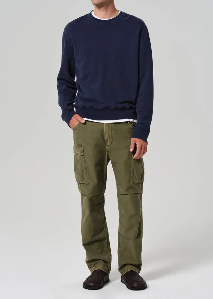 Men Shirts Citizens Of Humanity Vintage Crewneck Sweatshirt In Sodalite
