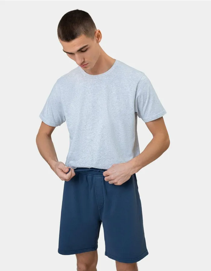 Men Shorts Colorful Standard Classic Organic Sweatshorts Pacific Blue