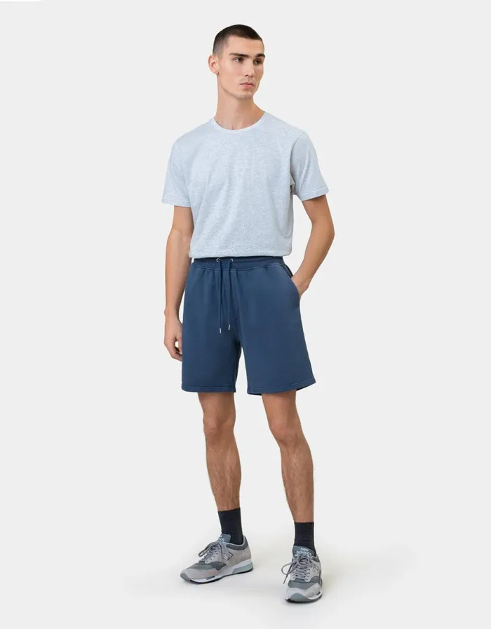 Men Shorts Colorful Standard Classic Organic Sweatshorts Pacific Blue