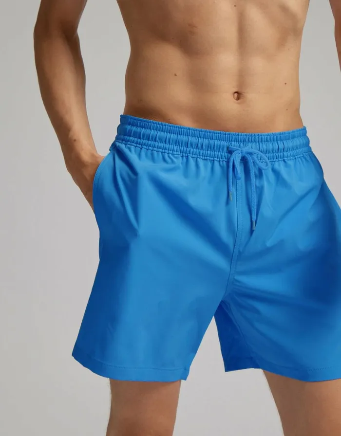 Men Shorts Colorful Standard Classic Swim Shorts Powder Blue