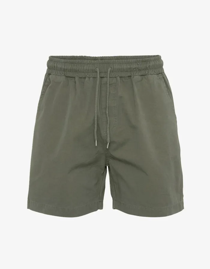 Men Shorts Colorful Standard Organic Twill Shorts Dusty Olive