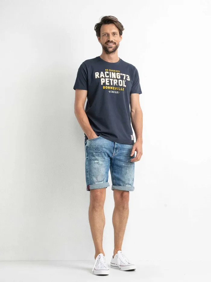Men Shorts Petrol Industries Seaham Denim Short Jumping Jack