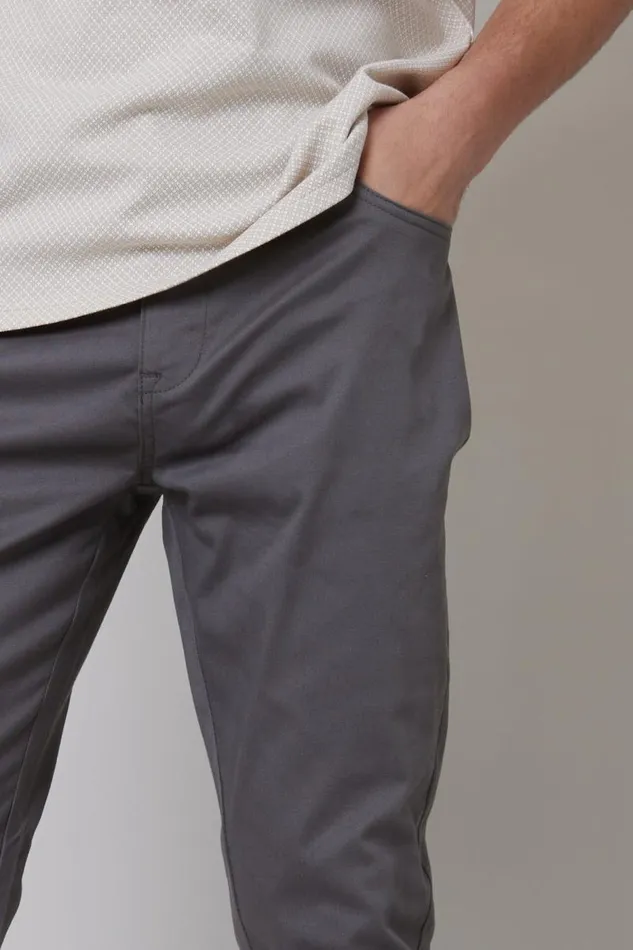 Men Slate Slim Fit 5 Pocket Chino Trousers Threadbare Chinos Men Slate Slim Fit 5 Pocket Chino Trousers Threadbare Chinos