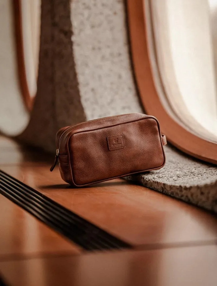 Men Small Leather Goods Bobbies Amalfi Bourbon