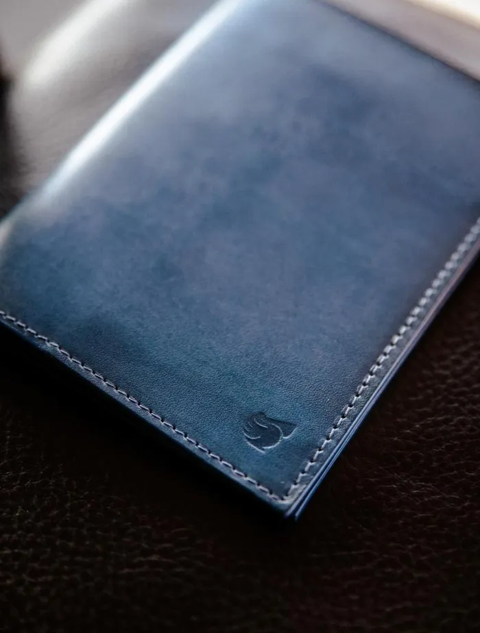 Men Small Leather Goods Bobbies Rio Navy Patina Men Small Leather Goods Bobbies Rio Navy Patina