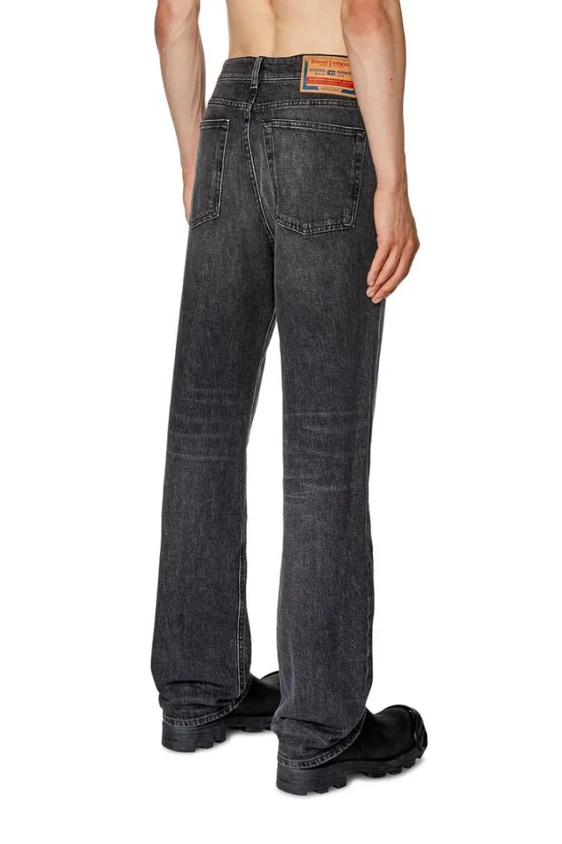 Men Straight Jeans 1955 DRekiv 0ckah Blackdark Grey Diesel Straight Men Straight Jeans 1955 DRekiv 0ckah Blackdark Grey Diesel Straight