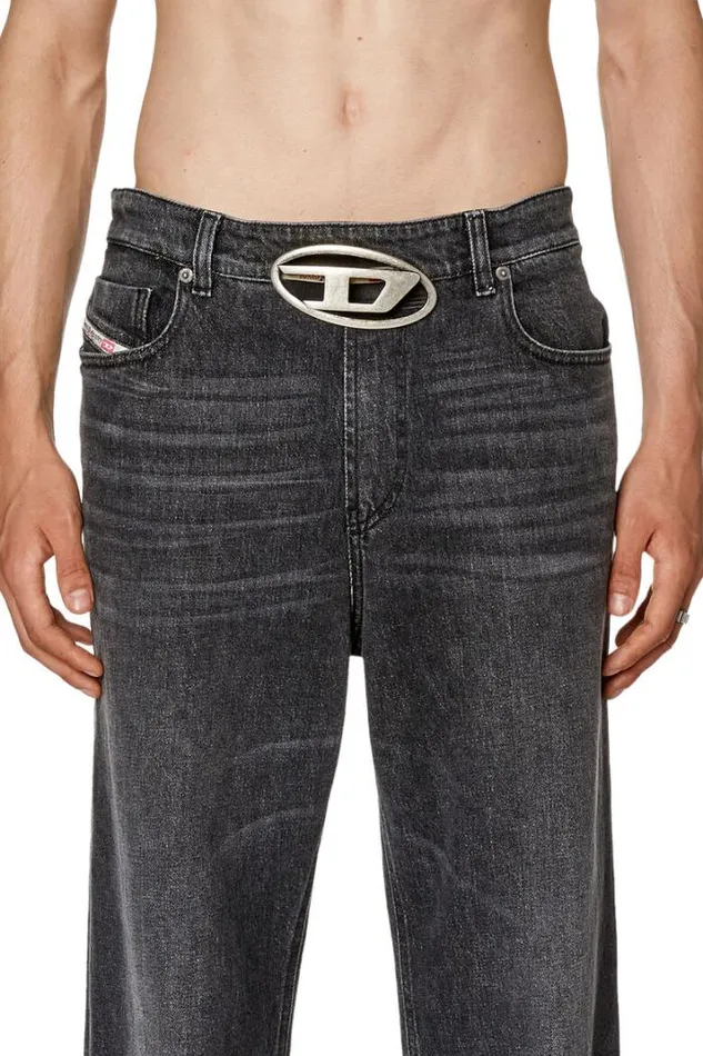Men Straight Jeans 1955 DRekiv 0ckah Blackdark Grey Diesel Straight Men Straight Jeans 1955 DRekiv 0ckah Blackdark Grey Diesel Straight