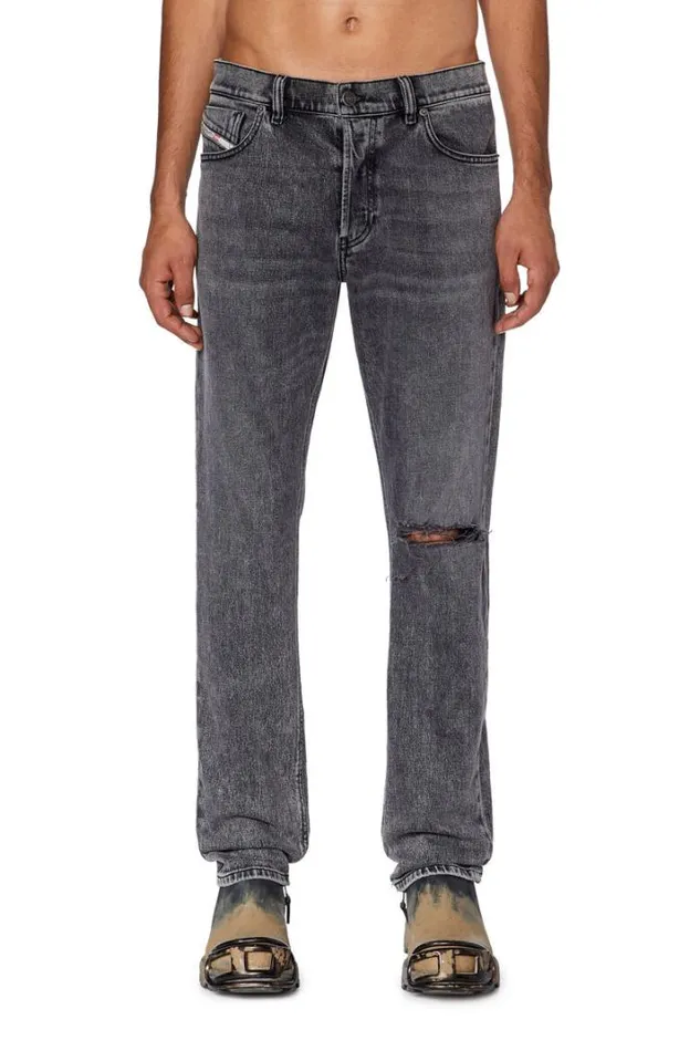 Men Straight Jeans 1995 DSark 09g81 Grey Diesel Straight Men Straight Jeans 1995 DSark 09g81 Grey Diesel Straight