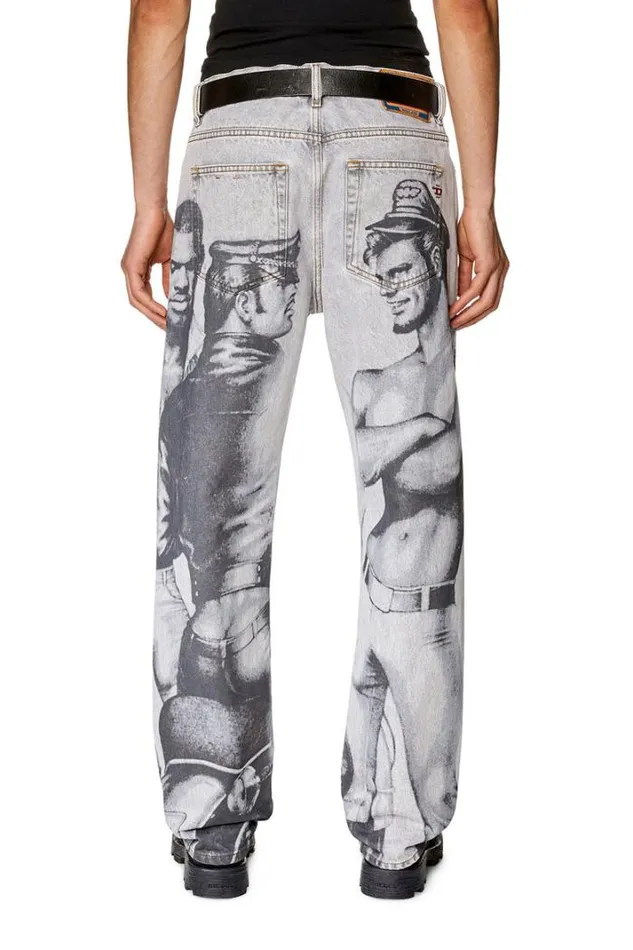 Men Straight Jeans 2020 DViker 007f8 Grey Diesel Straight Men Straight Jeans 2020 DViker 007f8 Grey Diesel Straight