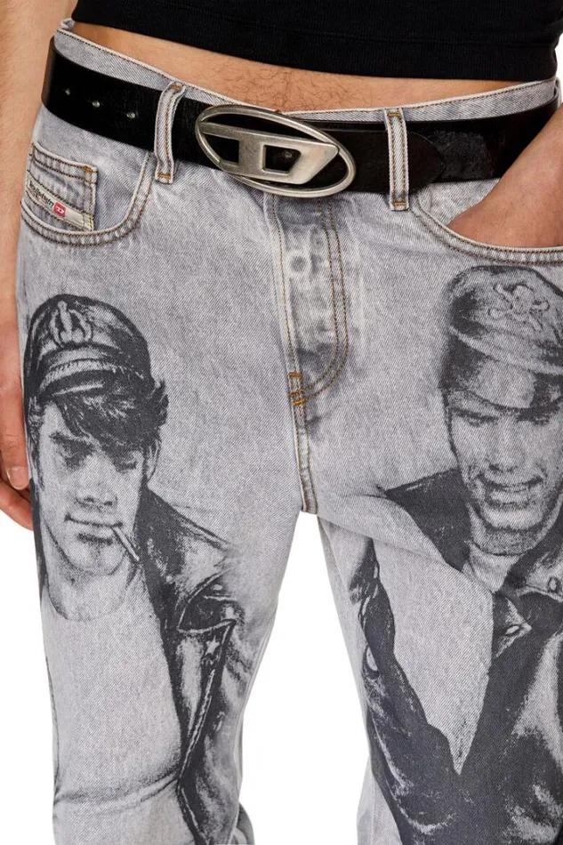 Men Straight Jeans 2020 DViker 007f8 Grey Diesel Straight Men Straight Jeans 2020 DViker 007f8 Grey Diesel Straight