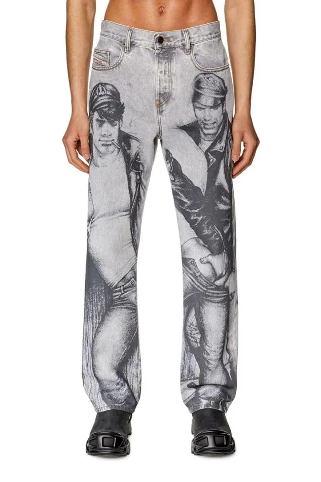 Men Straight Jeans 2020 DViker 007f8 Grey Diesel Straight Men Straight Jeans 2020 DViker 007f8 Grey Diesel Straight
