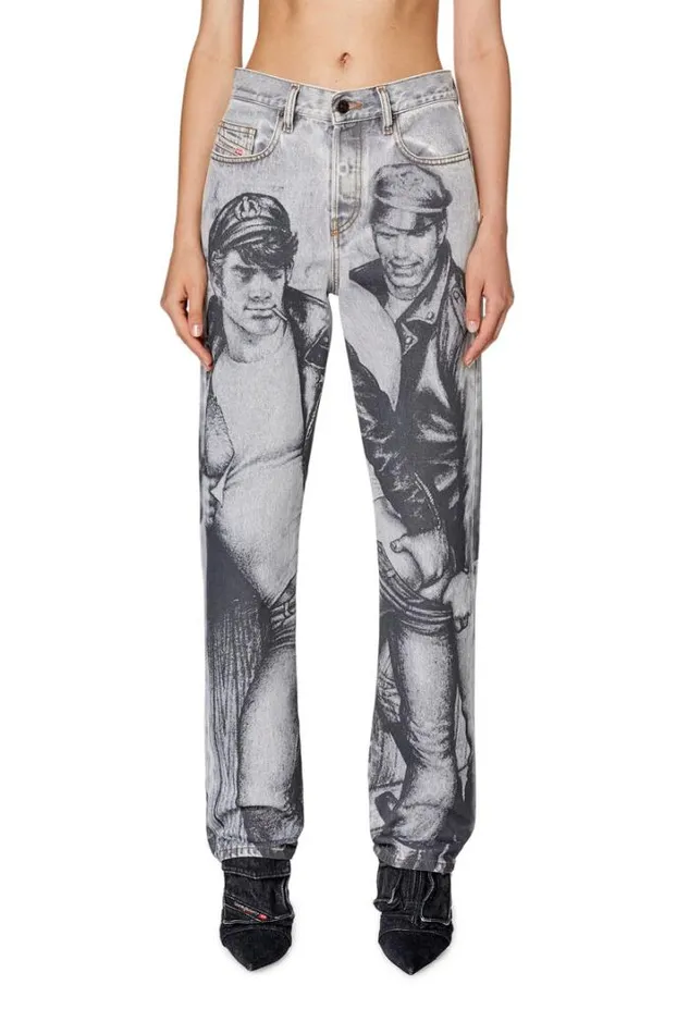 Men Straight Jeans 2020 DViker 007f8 Grey Diesel Straight Men Straight Jeans 2020 DViker 007f8 Grey Diesel Straight