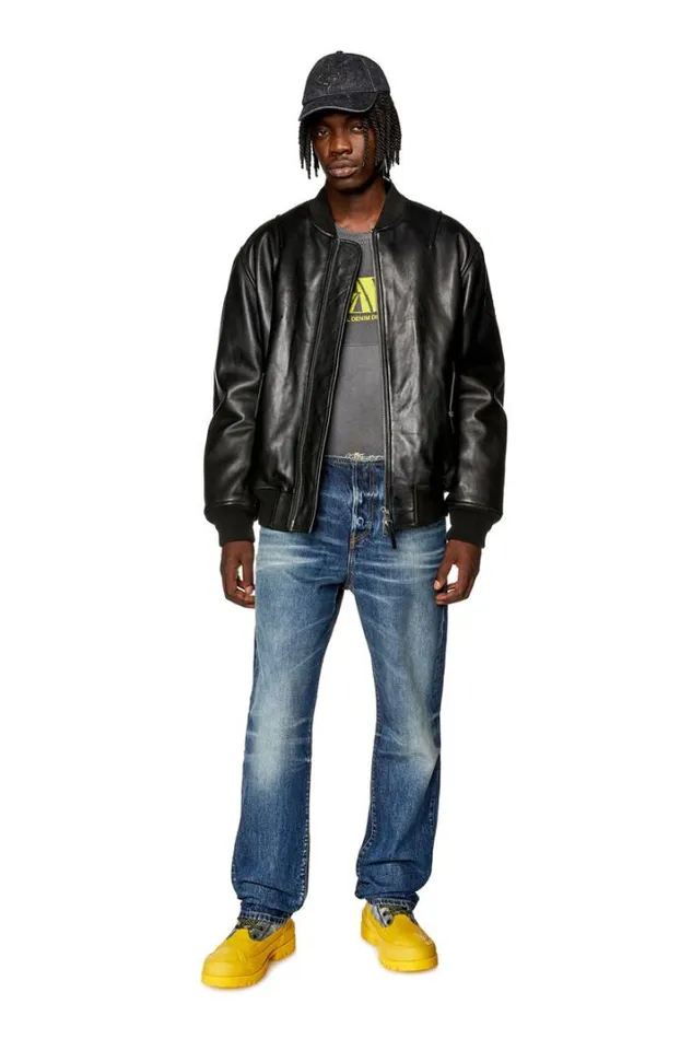 Men Straight Jeans DPend 09g92 Dark Blue Diesel Straight