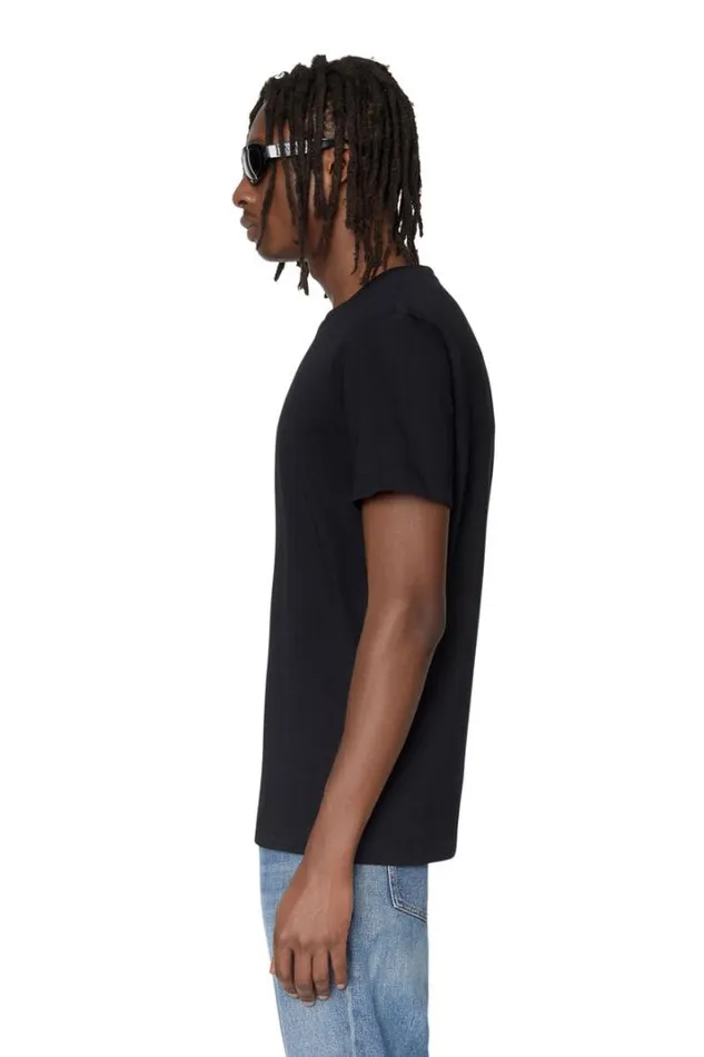 Men TDiegorD Black Diesel Tshirts Men TDiegorD Black Diesel Tshirts