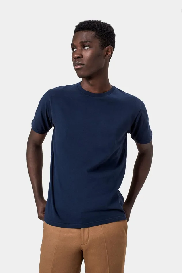 Men TShirts Colorful Standard Classic Organic Tee Faded Grey
