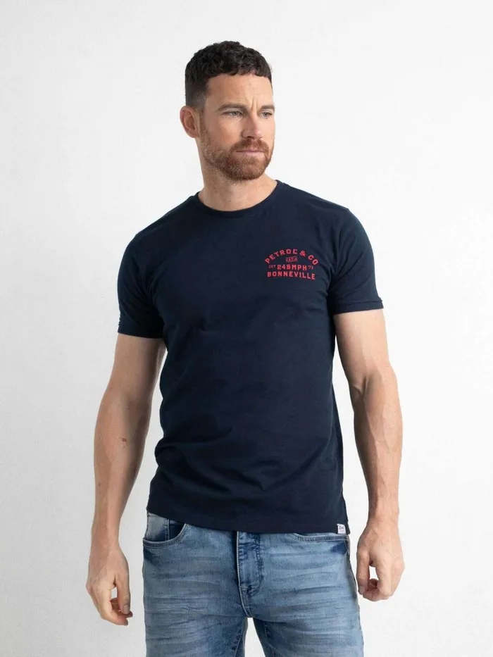Men TShirts Petrol Industries Petrol TShirt Midnight Navy