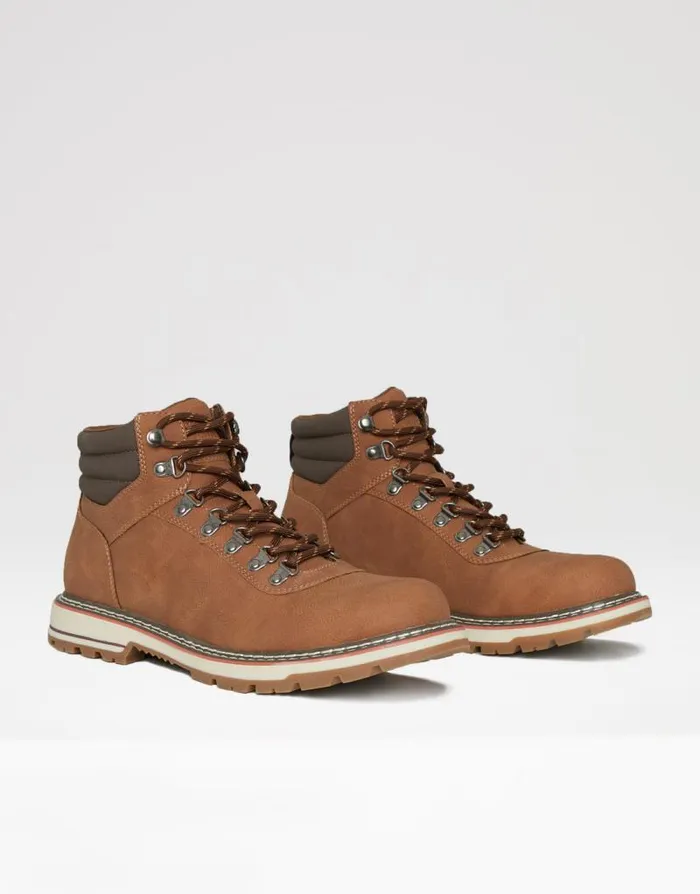 Men Tan Classic Lace Up Chukka Boots Threadbare Boots Men Tan Classic Lace Up Chukka Boots Threadbare Boots