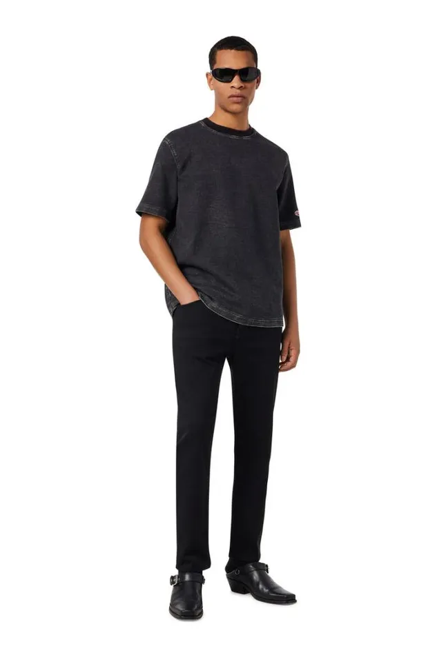 Men Tapered Jeans 2005 DFining 069yp Blackdark Grey Diesel Tapered