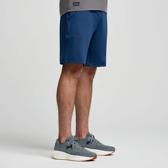 Men Triumph 8034 Short Navy Heather Saucony Bottoms